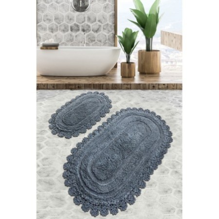 Alfombra de baño Set (2 piezas) Regnum  antracita