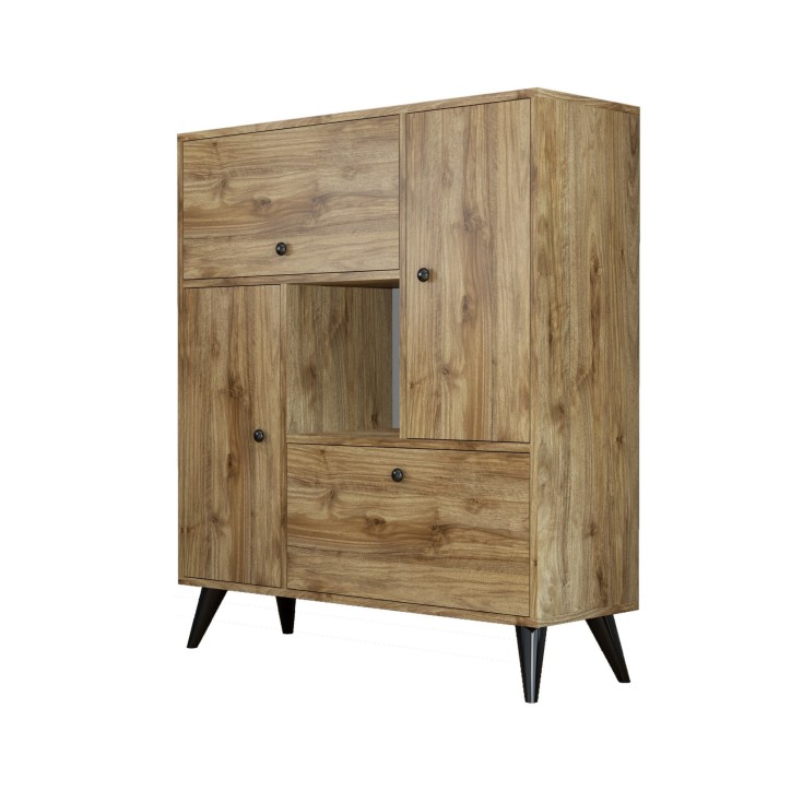 Mueble auxiliar Hercules 3100 nogal