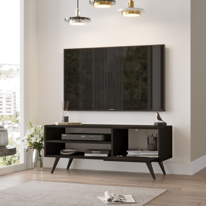 Mueble TV CD1-LB negro