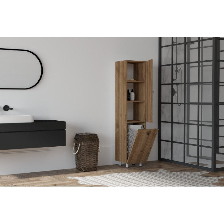 Mueble de baño Lipa-nogal