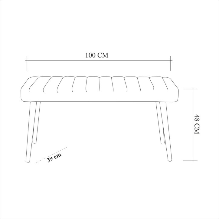 Set mesa y sillas (4 piezas) Costa pino atlántico verde