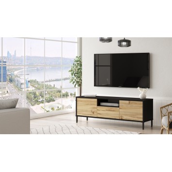 Mueble TV LV2 KL roble negro - 921YRD1103