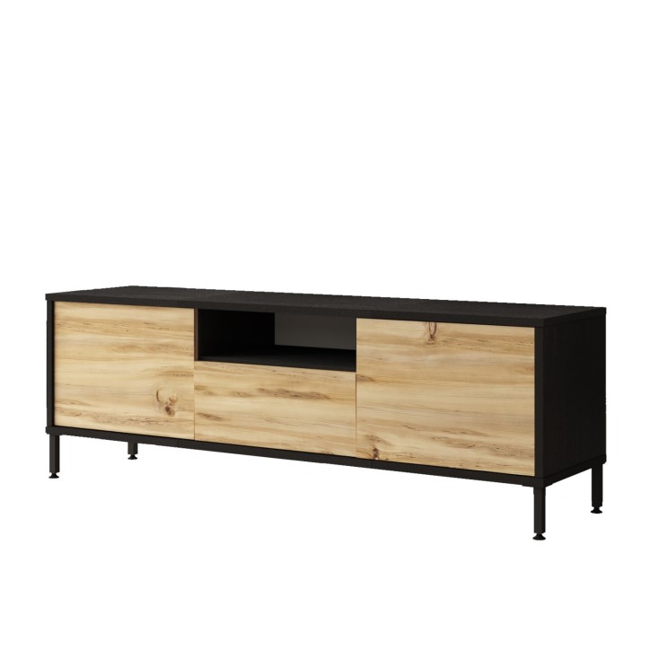 Mueble TV LV2 KL roble negro