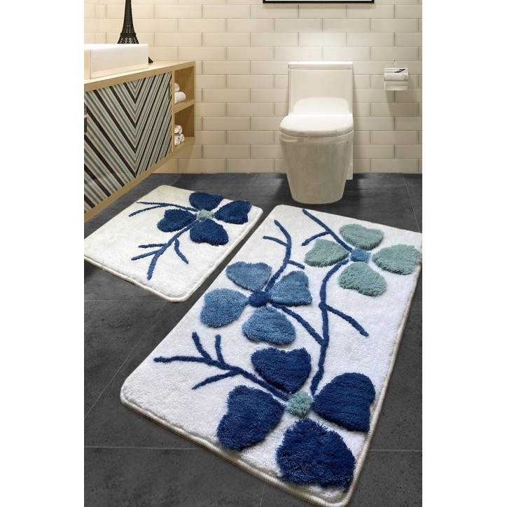 Alfombra de baño Set (2 piezas) Kırçiçeği  multicolor