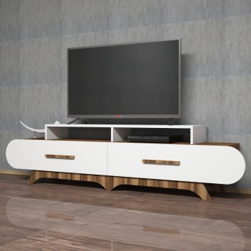 Mueble TV Flora blanco nogal - 845HCT3030