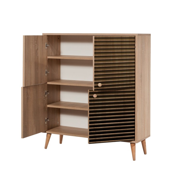 Mueble auxiliar Multilux-220 sonoma roble