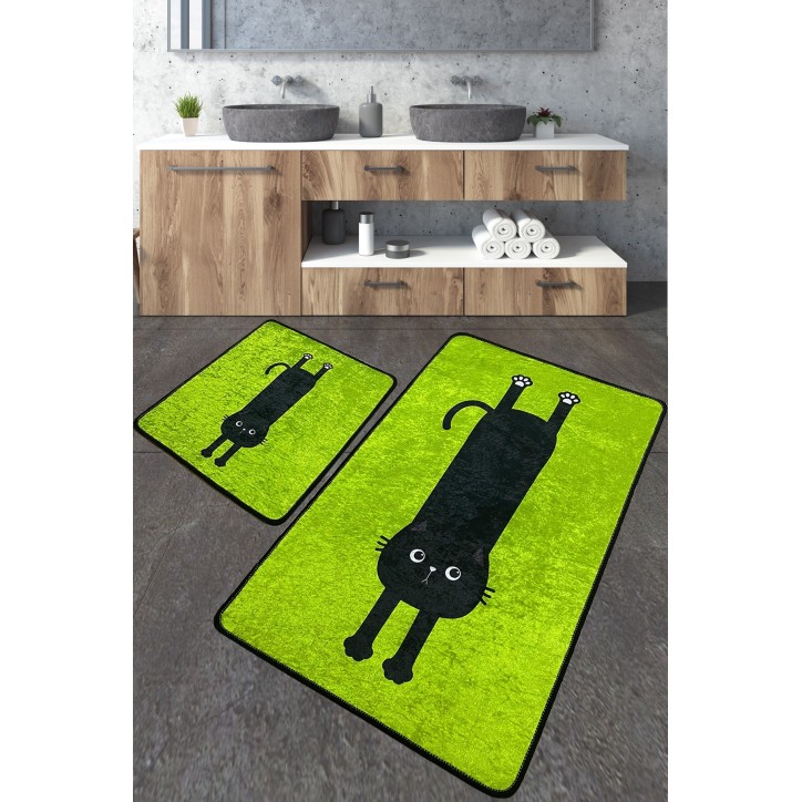 Alfombra de baño Set (2 piezas) Comfort multicolor