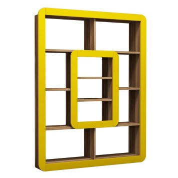 Librería Orkide amarillo nogal - 845HCT3626