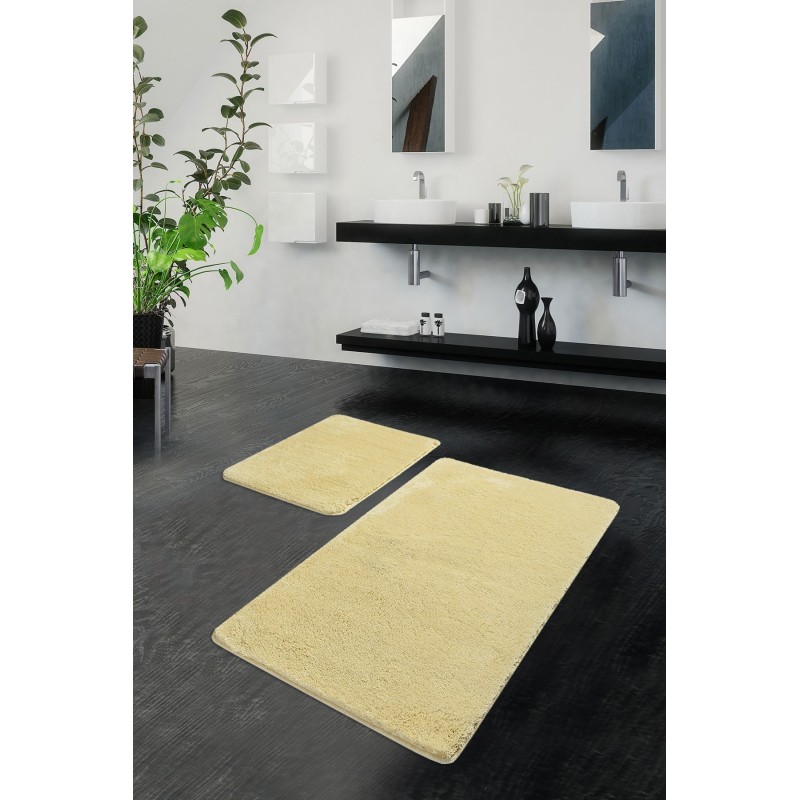 Alfombra de baño Set (2 piezas) Havai  piedra