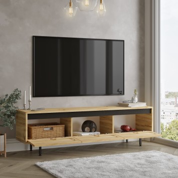 Mueble TV LV1-KL roble negro - 921YRD1101