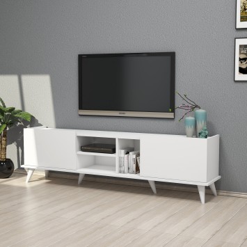 Mueble TV Elegante 1320 blanco - 389MZA1105