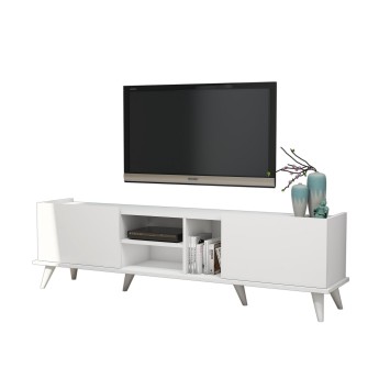 Mueble TV Elegante 1320 blanco - 389MZA1105