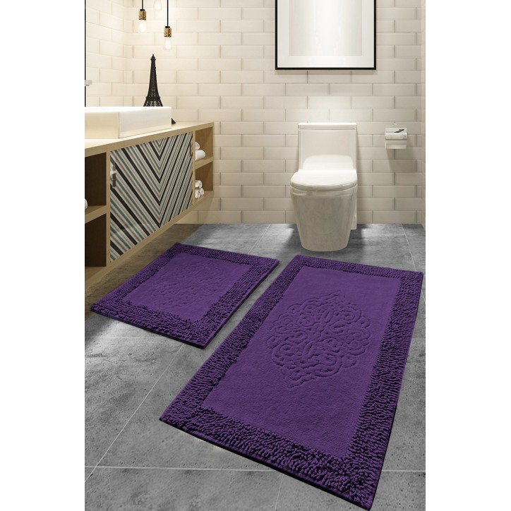 Alfombra de baño Set (2 piezas) Piante  multicolor