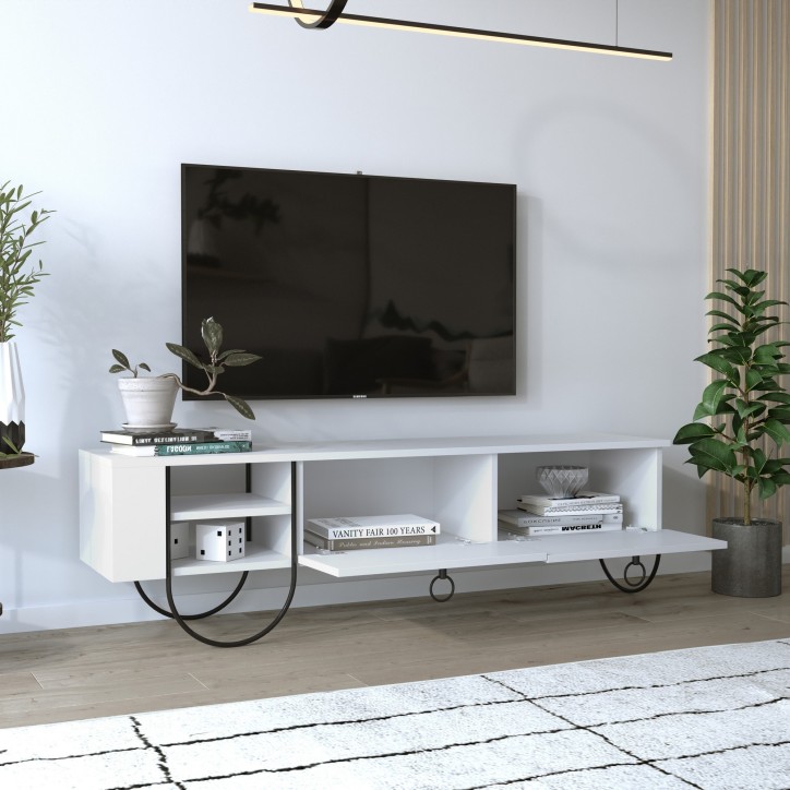 Mueble TV Norfolk blanco