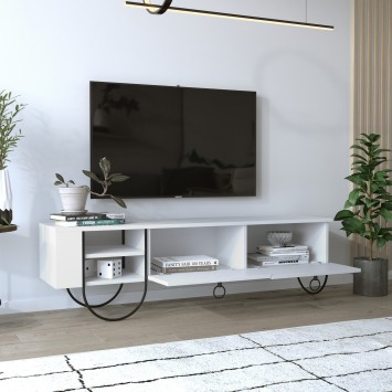 Mueble TV Norfolk blanco - 776HMS3052