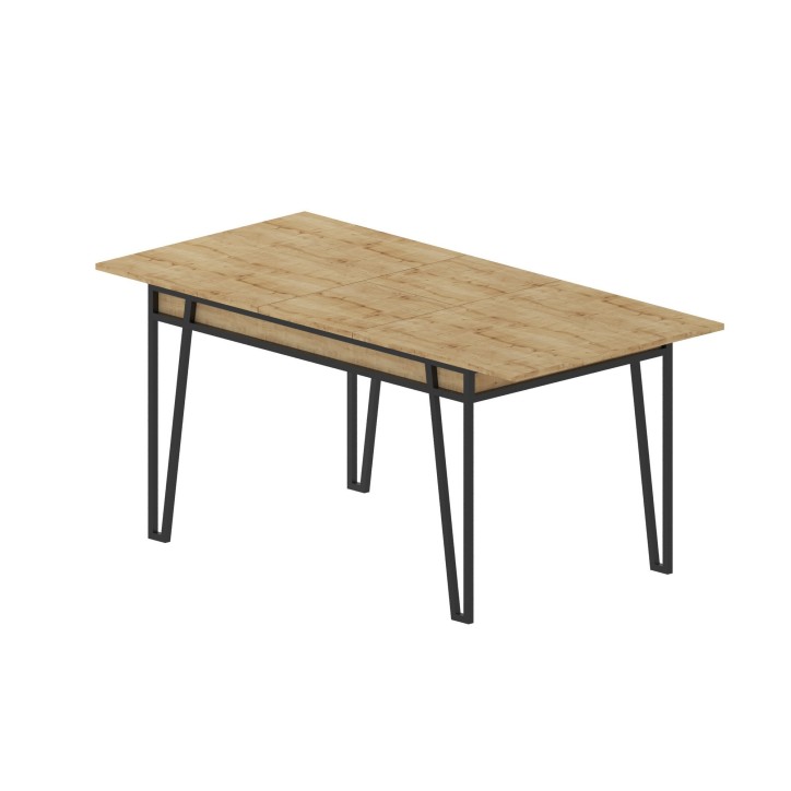 Mesa de comedor extensible Pal roble