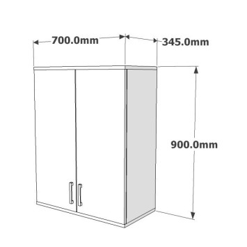 Mueble de baño Zoe blanco - 745DCD3902