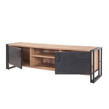 Conjunto de muebles de salón Cosmo -TKM.1 pino atlántico negro - 863SPH4401