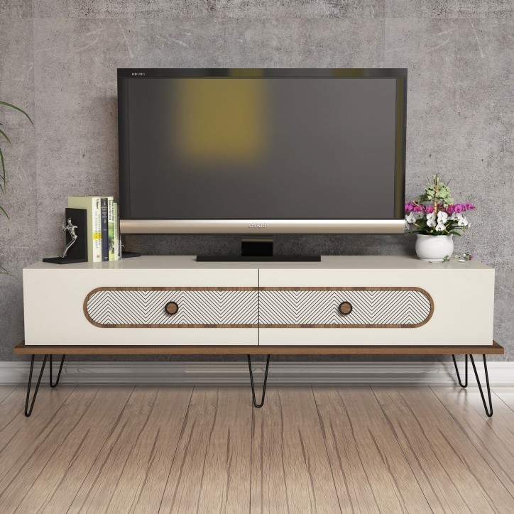 Mueble TV Ekol crema