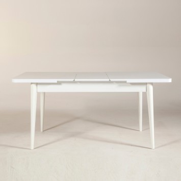 Mesa de comedor extensible Vina blanco - 869VEL5154