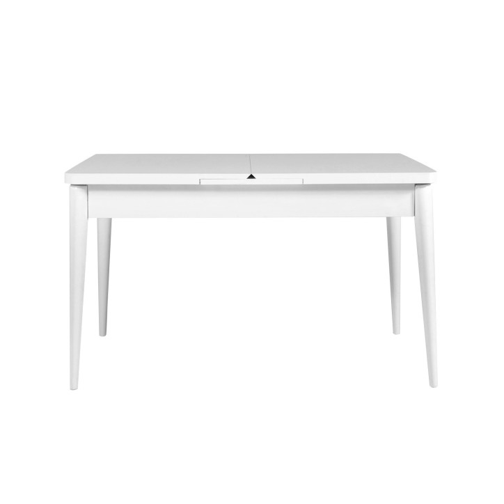 Mesa de comedor extensible Vina blanco