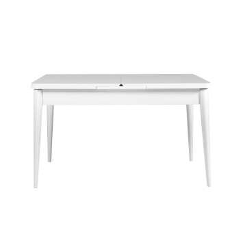 Mesa de comedor extensible Vina blanco - 869VEL5154