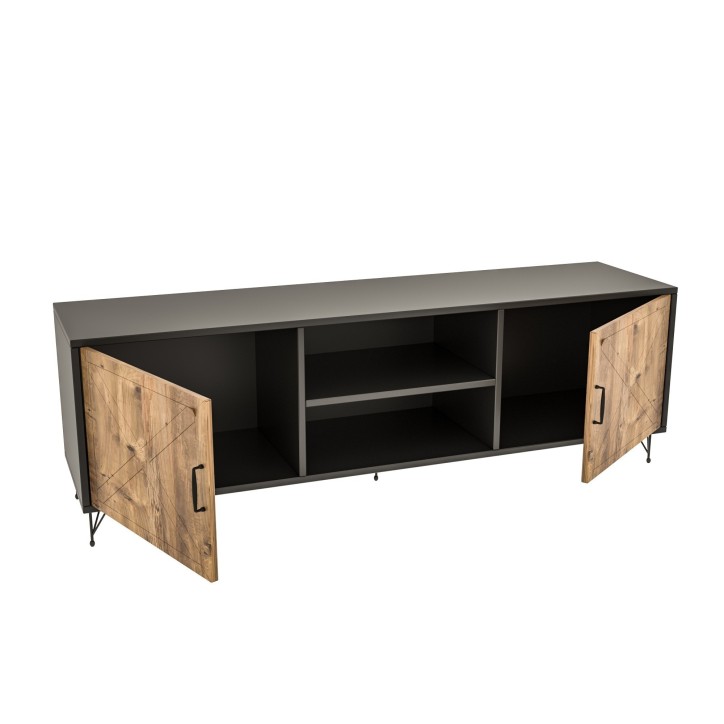 Mueble TV Venüs roble antracita