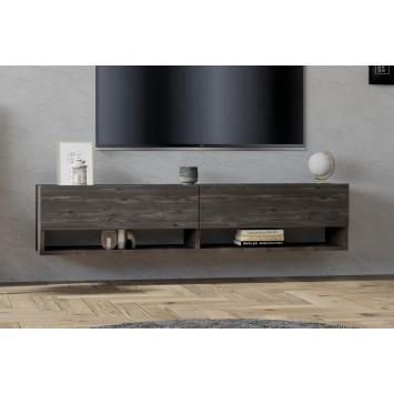 Mueble TV con estante Arges antracita - 495SSE1606