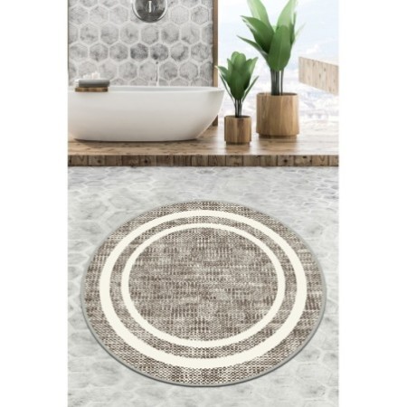 Alfombra de baño Formica Circle Djt 80 multicolor