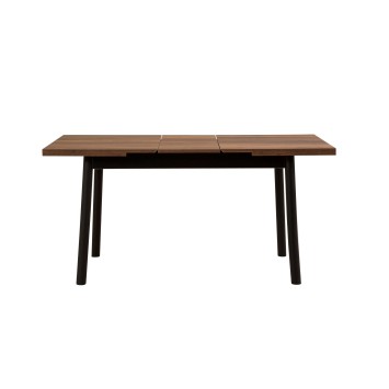 Mesa de comedor extensible Oliver Open negro - 869VEL8104