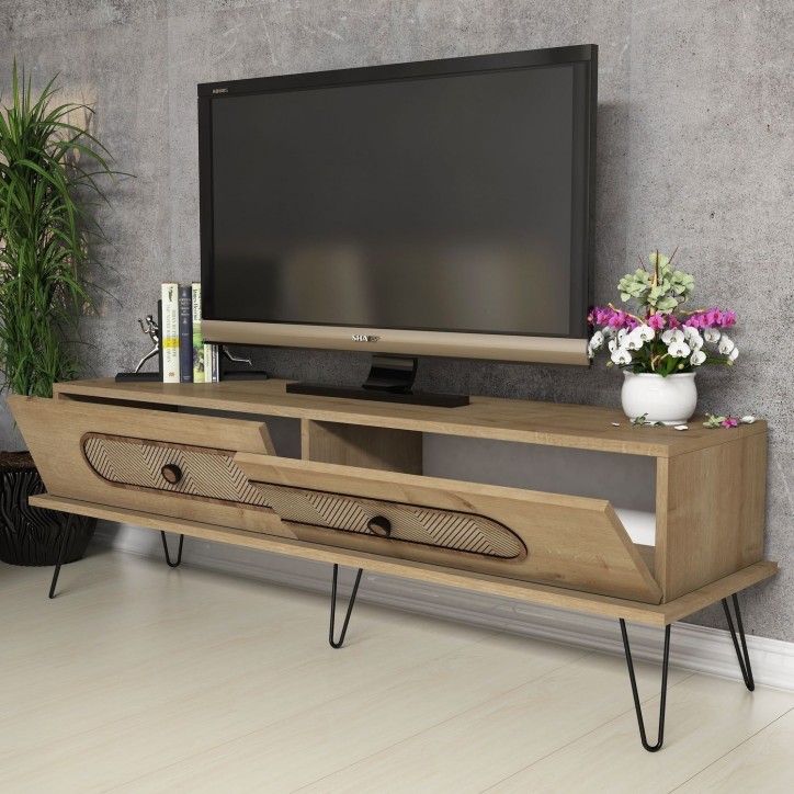 Mueble TV Ekol roble