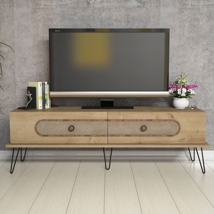 Mueble TV Ekol roble