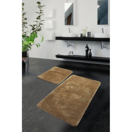 Alfombra de baño Set (2 piezas) Havai  visón