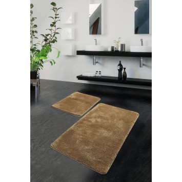 Alfombra de baño Set (2 piezas) Havai  visón