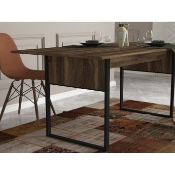 Mesa comedor Lost nogal - 804TRH4203