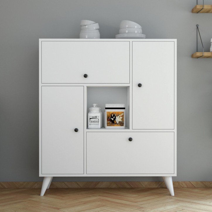 Mueble auxiliar Hercules 3102 blanco