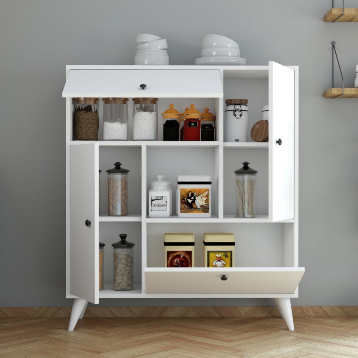 Mueble auxiliar Hercules 3102 blanco