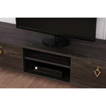 Mueble TV Posh marron oscuro - 854KLN3053