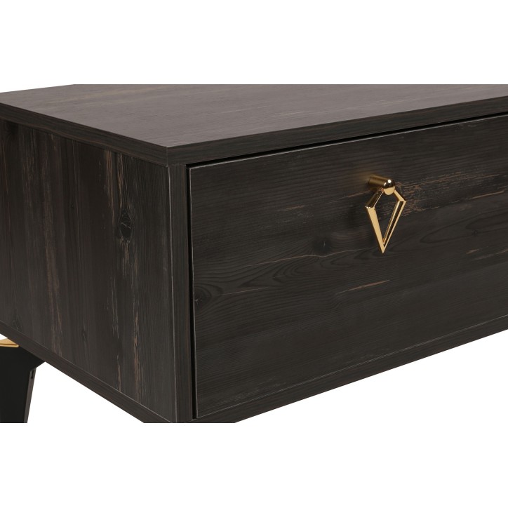 Mueble TV Posh marron oscuro