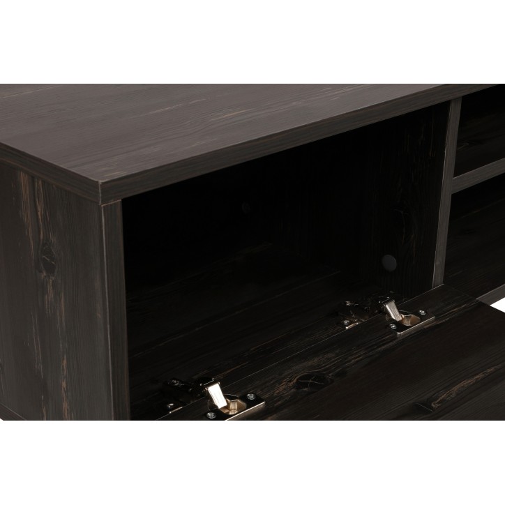 Mueble TV Posh marron oscuro