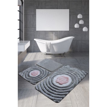 Alfombra de baño Set (3 piezas) Floria  multicolor