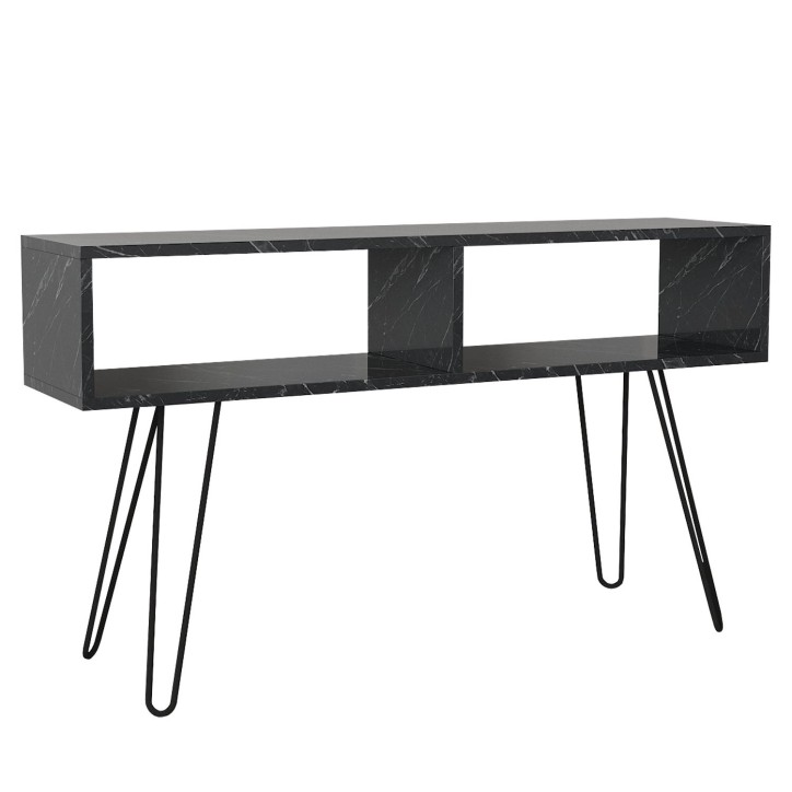 Mueble TV Alya negro mármol