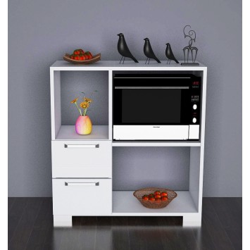 Mueble de cocina Ece blanco - 745DCD3904