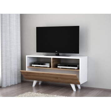 Mueble TV Novella K3 nogal blanco - 756FRN3014