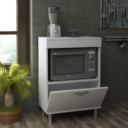 Mueble de cocina Merkür blanco