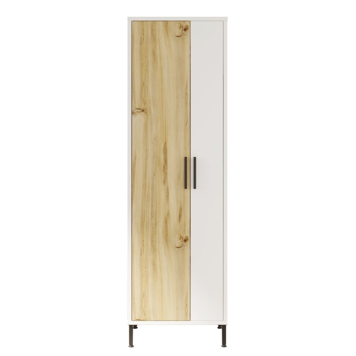 Mueble auxiliar DY1-WK blanco nogal