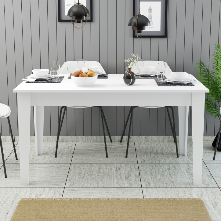 Mesa comedor Milan 519 blanco