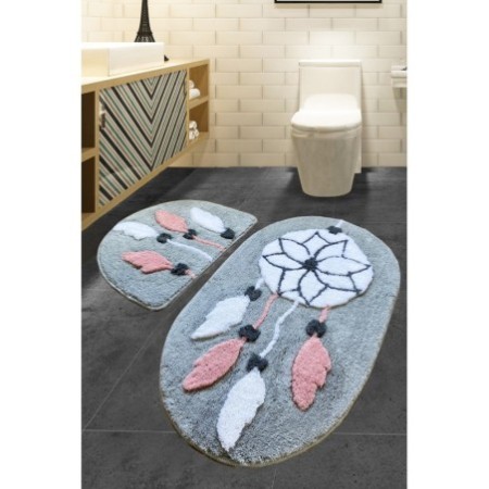 Alfombra de baño Set (2 piezas) Rüya  multicolor