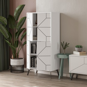 Mueble auxiliar Dune blanco - 776HMS1307