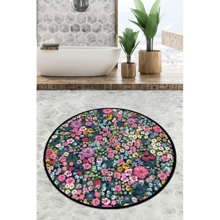 Alfombra de baño Antoryum Circle Djt 80 multicolor